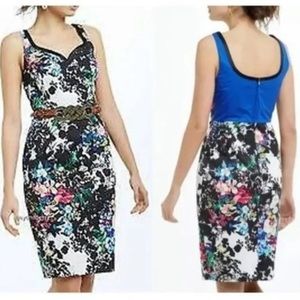 Leifnotes Anthropologie floral dress 0